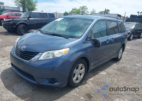 2013 Toyota Sienna Le V6 8 Passenger из США, поврежденный, VIN 5TDKK3DCXDS341269